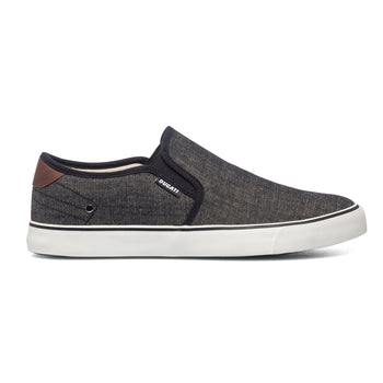 Slip-on grigie da uomo in tessuto Ducati, Brand, SKU m113000102, Immagine 0